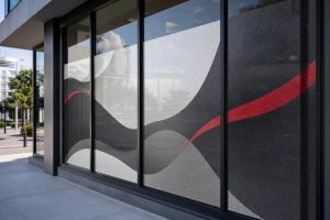 One-way window graphics